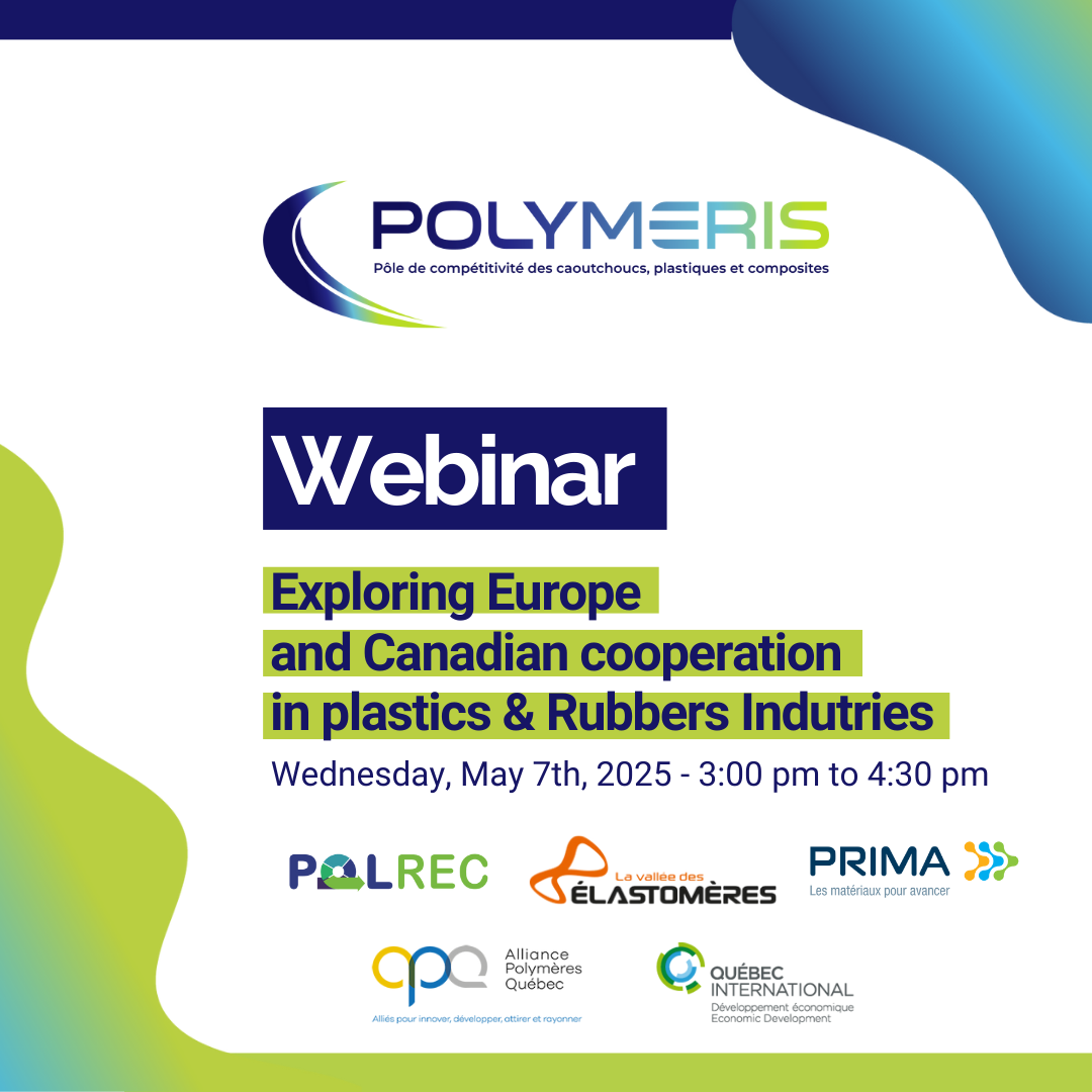 Webinar - Exploring Europe and Canadian cooperation in Plastics & Rubbers industries